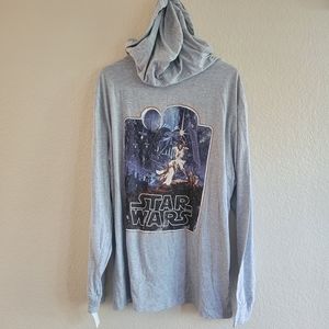 Star Wars disney parks long sleeve with hood